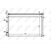 NRF | Kühler, Motorkühlung | 58321