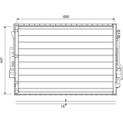 Valeo | Kondensator, Klimaanlage | 822643