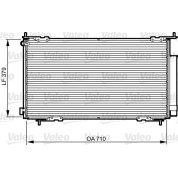 Valeo | Kondensator, Klimaanlage | 814225