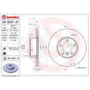 Brembo | Bremsscheibe | 09.B337.21