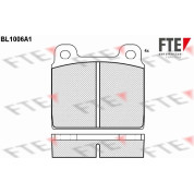 FTE | Bremsbelagsatz, Scheibenbremse | 9010002