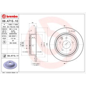 Brembo | Bremsscheibe | 08.A715.11