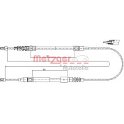 Metzger | Seilzug, Feststellbremse | 11.5762