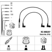 NGK | Zündleitungssatz | 0742