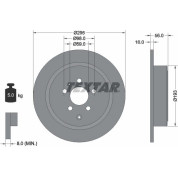 Textar | Bremsscheibe | 92074100