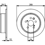 BOSCH | Bremsscheibe | 0 986 479 483