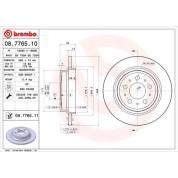 Brembo | Bremsscheibe | 08.7765.11