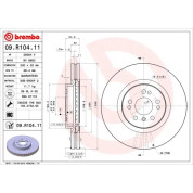 Brembo | Bremsscheibe | 09.R104.11