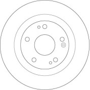TRW | Bremsscheibe | DF6700S