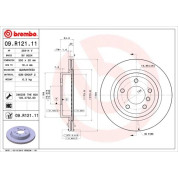 Brembo | Bremsscheibe | 09.R121.11