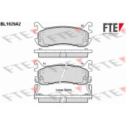 FTE | Bremsbelagsatz, Scheibenbremse | 9010256