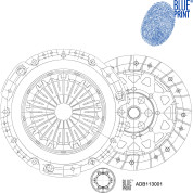 Blue Print | Kupplungssatz | ADB113001