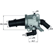 Mahle | Thermostat, Kühlmittel | TI 153 88