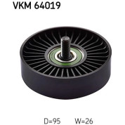 SKF | Umlenk-/Führungsrolle, Keilrippenriemen | VKM 64019