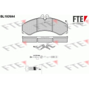 FTE | Bremsbelagsatz, Scheibenbremse | 9010512