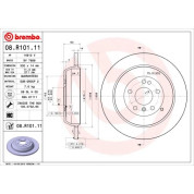 Brembo | Bremsscheibe | 08.R101.11