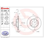 Brembo | Bremsscheibe | 09.5285.11