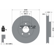 Textar | Bremsscheibe | 92109403