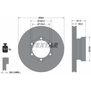 Textar | Bremsscheibe | 93087400