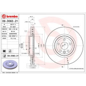 Brembo | Bremsscheibe | 09.D063.21