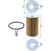 Knecht | Ölfilter | OX 127/1D