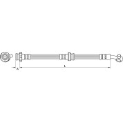 Metzger | Bremsschlauch | 4111547