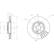 Metzger | Bremsscheibe | 6110478