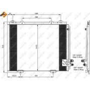 NRF | Kondensator, Klimaanlage | 35228