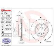 Brembo | Bremsscheibe | 09.7701.11