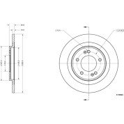 Metzger | Bremsscheibe | 6110846