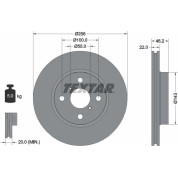 Textar | Bremsscheibe | 92164203