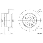 Metzger | Bremsscheibe | 6110179