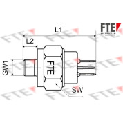 FTE | Bremslichtschalter | 9910200