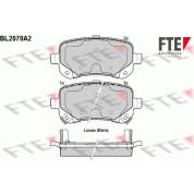 FTE | Bremsbelagsatz, Scheibenbremse | 9010654