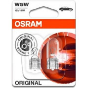 Osram | Glühlampe, Blinkleuchte | Original W5W 12V Doppelblister | 2825-02B