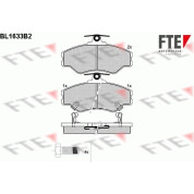 FTE | Bremsbelagsatz, Scheibenbremse | 9010258