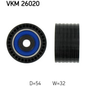 SKF | Umlenk-/Führungsrolle, Zahnriemen | VKM 26020