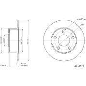 Metzger | Bremsscheibe | 6110017