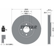 Textar | Bremsscheibe | 92168503