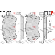 FTE | Bremsbelagsatz, Scheibenbremse | 9011115