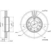 Metzger | Bremsscheibe | 6110159