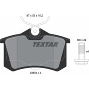 Textar | Bremsbelagsatz, Scheibenbremse | 2355406