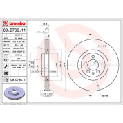 Brembo | Bremsscheibe | 09.D766.11