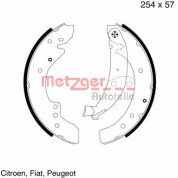 Metzger | Bremsbackensatz | MG 619