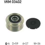 SKF | Generatorfreilauf | VKM 03402