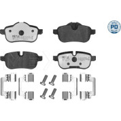 Meyle | Bremsbelagsatz, Scheibenbremse | 025 245 5918/PD