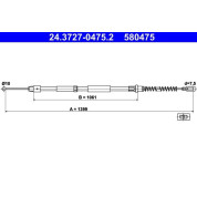 ATE | Seilzug, Feststellbremse | 24.3727-0475.2