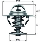 Mahle | Thermostat, Kühlmittel | TX 10 88D