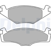 Delphi | Bremsbelagsatz, Scheibenbremse | LP756