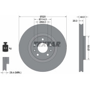 Textar | Bremsscheibe | 92195403